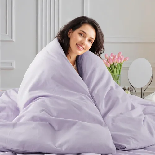 Vista 218 de NEXHOME PRO Funda de edredón Twin XL 100% algodón lavado, transpirable, duradera, texturizada, similar al lino, juego de ropa de cama para el hogar