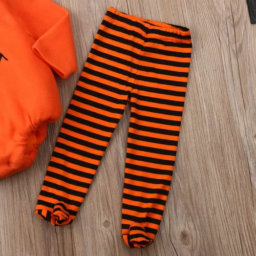 Vista 5 de Disfraz de calabaza de Halloween para bebés y niños pequeños