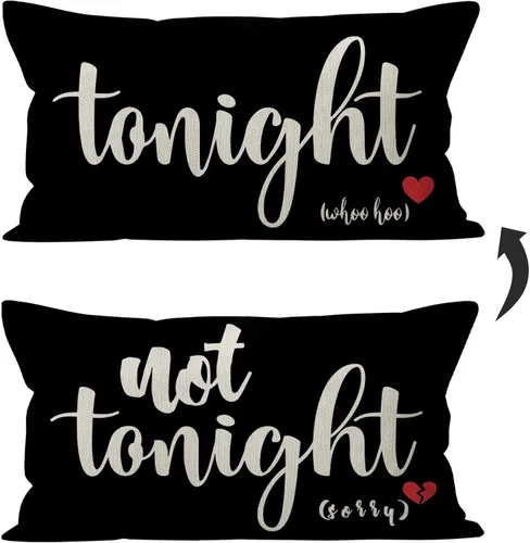 Vista 18 de Funda de almohada reversible negra suave para despedida de soltera, regalos para despedida de soltera de aniversario de boda, regalo para parejas