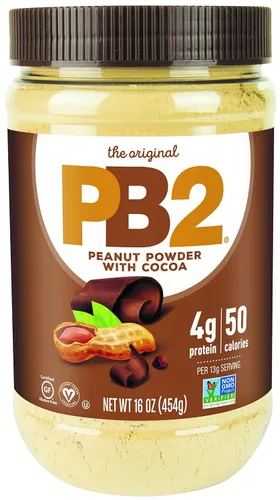 Vista 10 de PB2 con chocolate premium Bell Plantation