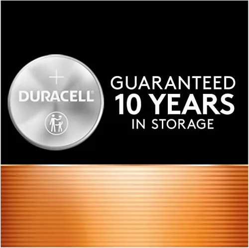 Vista 4 de Duracell Duralock DL 2032 225mAh 3V Batería de litio para moneda [Juego de 6] o se vende como 6/BX