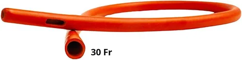 Vista 6 de HealthAndYoga™ Tubo de colon de goma para enema - extremo abierto (20 pulgadas x 30 FR) - Suministros de kit de enema compatibles reemplazables