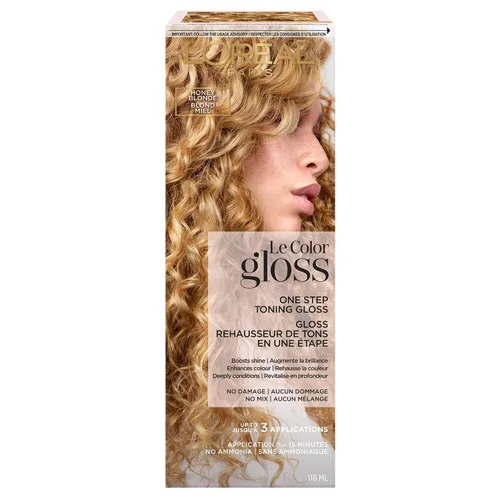 Vista 10 de L'Oréal Paris Le Color One Step - Brillo tonificante para el cabello, color caoba, 4 onzas