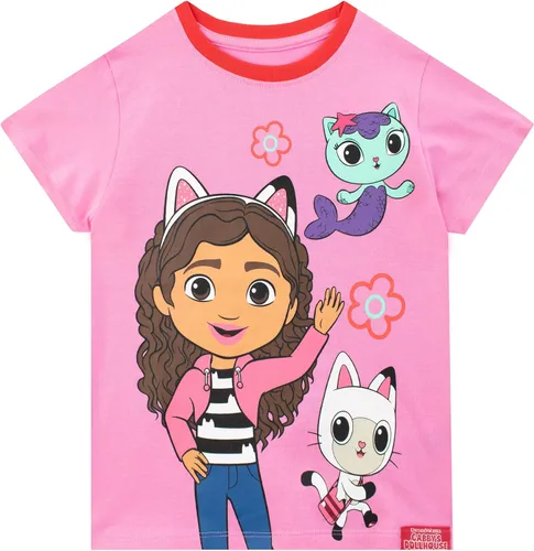 Vista 2 de DreamWorks Conjunto de camiseta y leggings para niñas Gabbys Dollhouse Conjunto de camiseta y pantalones para niños