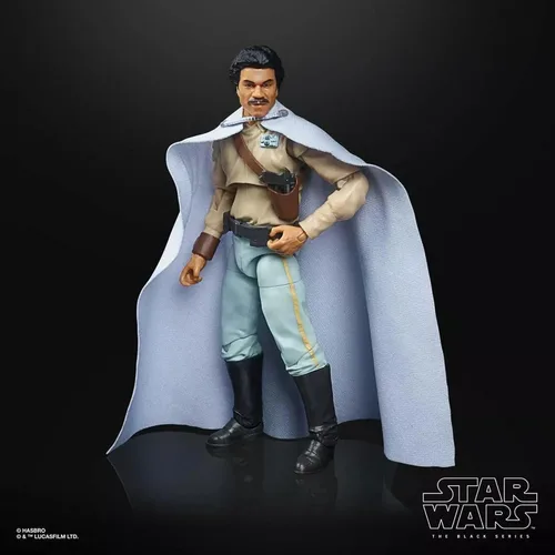 Vista 4 de STAR WARS The Black Series General Lando Calrissian - Figura coleccionable de 6 pulgadas, El regreso del Jedi, para niños de 4 años en adelante