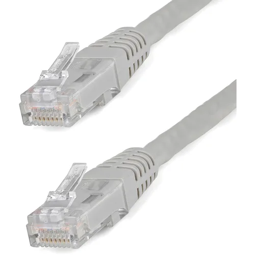 Vista 16 de StarTech. com Cable Ethernet CAT6 de 1 pie – Cable Ethernet CAT 6 Gigabit negro -650MHz 100W PoE++ RJ45 UTP moldeado Categoría 6 Network/Patch Cord