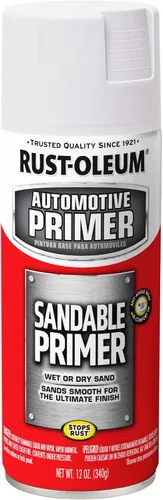 Vista 10 de Rust-Oleum 249418 Spray de imprimación lijable automotriz, 12 onzas, negro