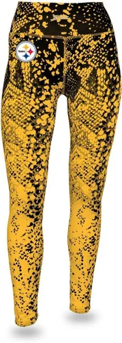Vista 87 de Zubaz NFL Mallas para mujer de longitud completa de cintura alta básica 1.0