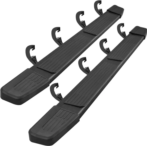 Vista 11 de COMNOVA - Estribos de 6 pulgadas compatibles con Ford F150 Crew Cab 2004-2014 (4 puertas de tamaño completo). Estribos F150 Crew Cab, barras de Negro
