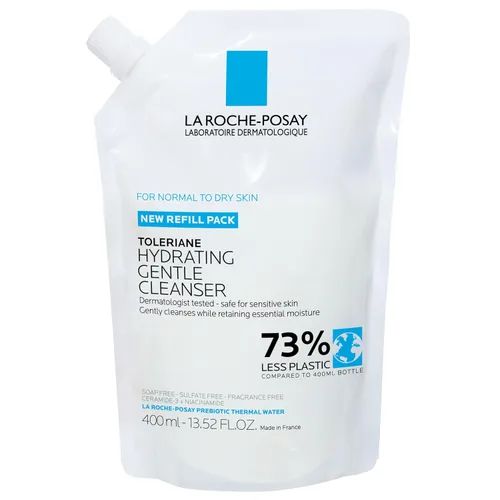 Vista 11 de La Roche-Posay Toleriane - Limpiador facial suave e hidratante, limpiador facial hidratante con niacinamida + ceramidas, lavado facial diario