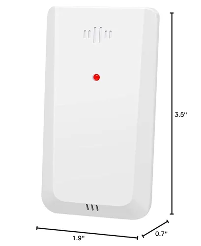 Vista 10 de Geevon Sensor remoto inalámbrico TX19 para exteriores 8646/23190/8688/8667/86258/86250/86268/86297/86275/86300/8614/86282/86278/86281 Termómetro