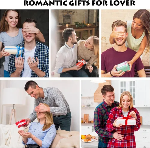 Vista 7 de Regalos románticos de aniversario para mujeres y hombres, pulseras a juego regalos para parejas, novio, novia, mi amor, prometido, recién casado