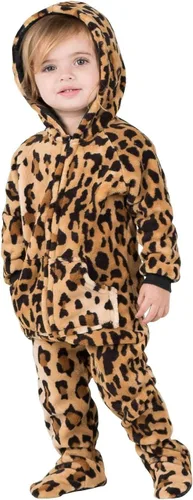 Vista 73 de Footed Pajamas - Pijama de una pieza de chenilla para niños pequeños Enterizo de pijama de una pieza para niños y niñas Unisex