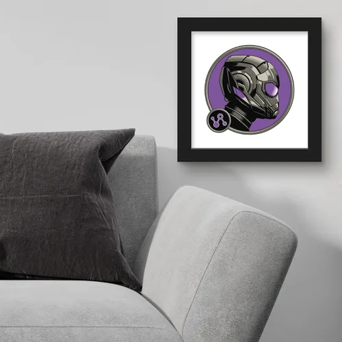 Vista 3 de Trends International Gallery Pops Marvel Ant-Man and the Wasp: Quantumania - Arte de pared de partículas de Cassie Lang Pym, versión enmarcada