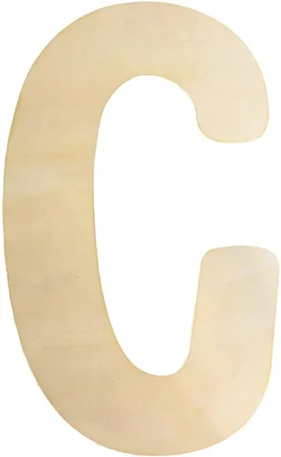 Vista 9 de Letras de madera sin terminar de 12 pulgadas, letra A de madera grande para decoración de pared