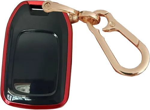 Vista 5 de Funda para Llavero GMC Carcasa de Llavero TPU Protector de Carcasa Control Remoto sin Llave Soporte para Llave Inteligente Compatible con GMC Acadia
