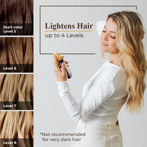 Vista 4 de Camomila Intea Natural Blond Highlights Loción para el cabello – Spray aclarador de cabello con extracto de manzanilla – 3.4 onzas