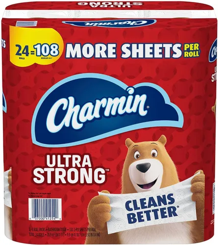 Vista 12 de Rollos dobles de papel higiénico ultra fuerte Charmin - 18