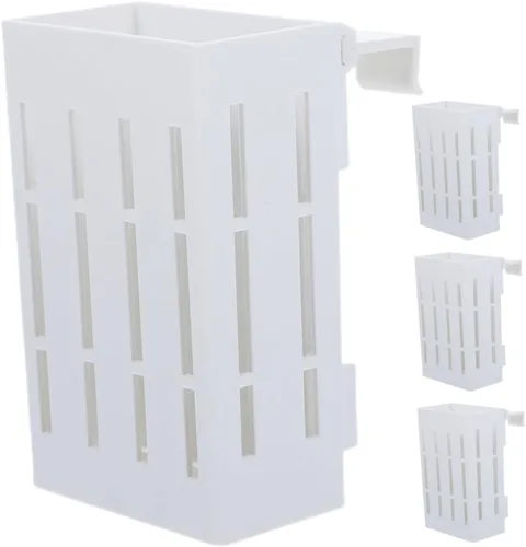 Vista 10 de Ipetboom Soporte colgante para plantas de acuario, 4 piezas, maceta acuática con gancho, plantas acuáticas para acuario, plantas de agua para As