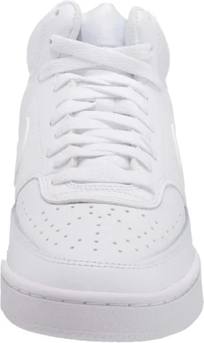 Vista 2 de Nike Tenis Court Vision Mid para mujer, NegroBlanco, 7
