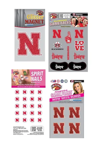 Vista 196 de Fan-A-Peel Tatuajes temporales sin agua del estado de Louisiana, hipoalergénicos, para despegar y pegar, tatuajes temporales impermeables