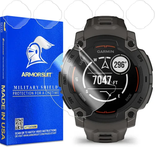 Vista 30 de ArmorSuit Paquete de 6 protectores de pantalla para Garmin Descent G2 / G1 MilitaryShield HD Clear Film - Fabricado en Estados Unidos