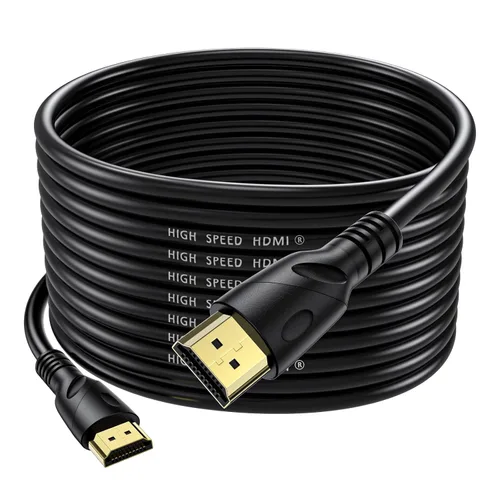 Vista 9 de Cable HDMI 8K de 1 m (HDMI 2.1, 8k@60hz, 48 Gbps & 4k@120hz, 18 Gbps) Conectores chapados en oro de ultra alta velocidad, retorno de audio por