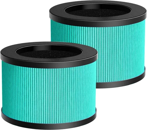 Vista 10 de DH-JH12 MK-06 MK-01 Filtro de repuesto HEPA compatible con VOOPNU DH-JH12, Tolife TZ-K1, para FreAire KN6391, para Kloudi DH-JH01, MJ012H y MJ001H