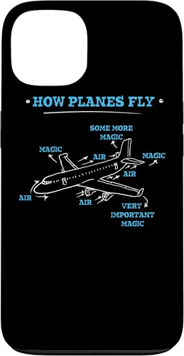 Vista 7 de Regalo de avión para pilotos y nerds de aviación - Funda Wie para iPhone 17