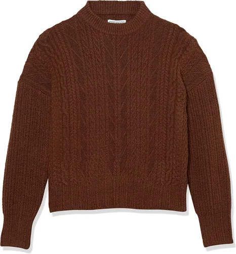 Vista 6 de Tienda Essentials Suéter de cuello redondo suave para mujer (disponible en tallas grandes)