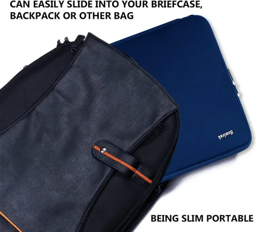 Vista 66 de Funda para portátil, bolsa de transporte con protección para computadora compatible con MacBook Air nuevo de 13 pulgadas M2/A2681 M1/A2337, MacBook