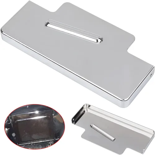 Vista 9 de Kit de cubierta superior de batería negra compatible con Harley Dyna Super Glide EFI FXDI FXDS FXDL FXDL FXDX 1997-2005