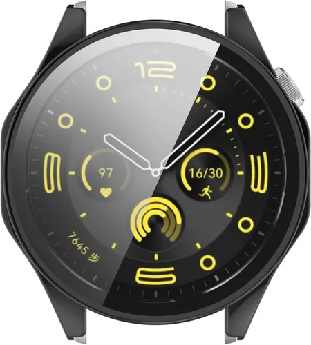 Vista 6 de Destinado para Huawei Watch GT 4 41MM 46MM película de vidrio templado protector de pantalla duro PC parachoques cubierta completa para Huawei GT 4