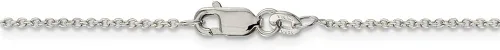 Vista 4 de Collar de plata de ley con diseño de lazo negro de 0.945in