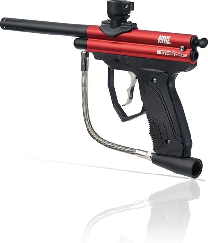 Vista 4 de Mercury Rise Marcador de pistola de paintball de calibre .50 semiautomático y cargador de paintball calibre .50