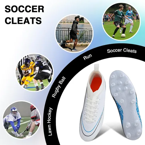 Vista 7 de CBUSTER Tacos de fútbol para hombre y mujer de Big Boy AGTF