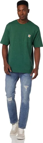 Vista 7 de Carhartt - Camiseta de manga corta, con bolsillo, de ajuste holgado, para hombre