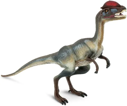 Vista 4 de Safari Ltd. Figura de Dilophosaurus - Figura detallada de dinosaurio de 5.27 pulgadas, juguete educativo para niños, niñas y niños a partir de 3 años