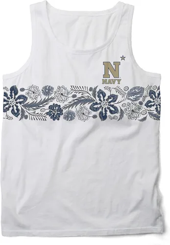 Vista 14 de Wes and Willy Camiseta sin mangas floral para hombre