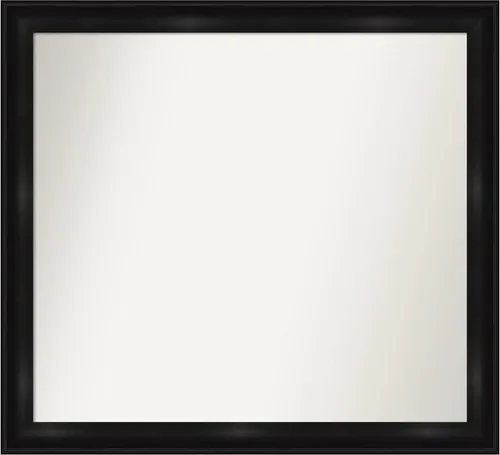 Vista 80 de Amanti Art Espejo personalizado, gran espejo de baño estrecho, espejo de pared o espejo de tocador de baño sobre el fregadero (24 x 24 pulgadas)