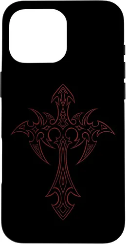 Vista 19 de Y2k Mall Goth Grunge Aesthetic Gothic Cross Case for iPhone 17