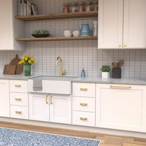 Vista 4 de Hickory Hardware SS Studio Collection - Tirador de mueble