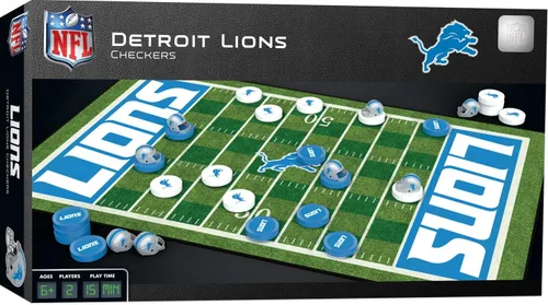 Vista 30 de MasterPieces NFL Los Angeles Rams Juego de mesa de damas, 13 x 21 pulgadas