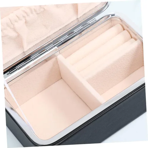 Vista 5 de Caja de almacenamiento de joyería Organizador Joyero Para Mujer Organizador de joyas Estilo Europeo Miss