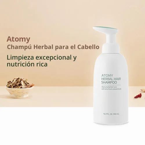 Vista 6 de Atomy Champú Herbario Cabello 500 Ml