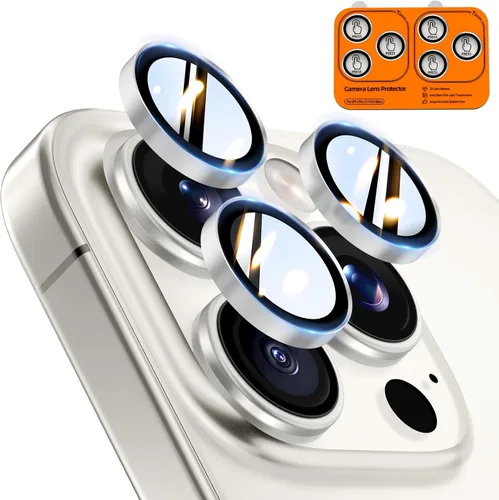 Vista 48 de TOCOL Protector de lente de cámara para iPhone 13 / iPhone 13 Mini vidrio templado HD individual resistente a los arañazos, accesorios compatibles
