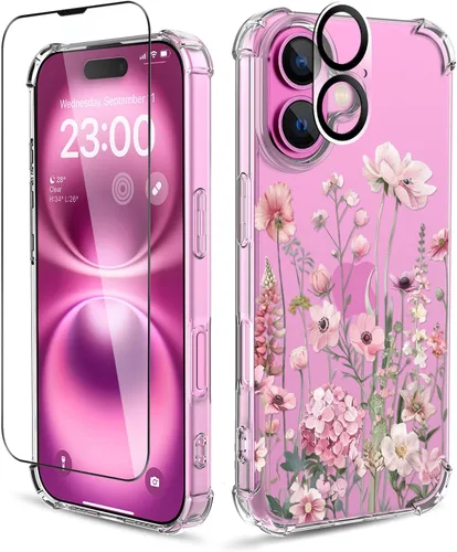 Vista 61 de Funda para iPhone 13 y iPhone 14 (6.1 pulgadas), funda protectora delgada de poliuretano termoplástico suave a prueba de golpes, bonito