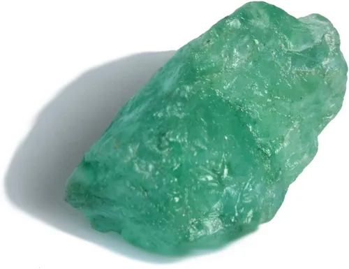 Vista 7 de GEMHUB Natural Rough Emerald Raw Uncut Green Beryl Loose Gemstone Single Verde 10.5 quilates