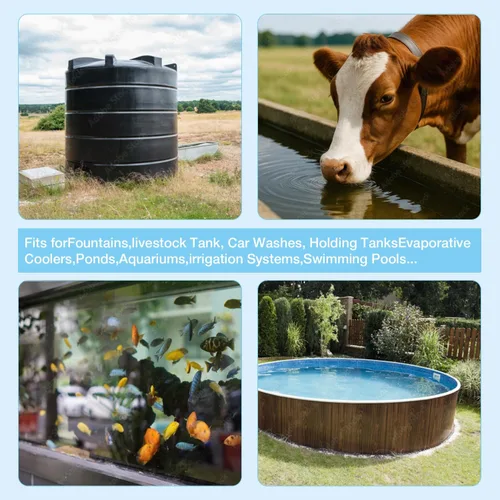 Vista 5 de Válvula de flotador de 1" para tanque de agua, Válvula de control automático de nivel de agua, Válvula de llenado de alto flujo para tanque