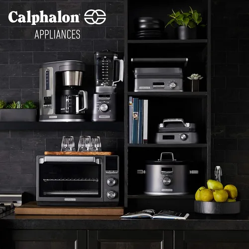 Vista 6 de Calphalon BVCLDCG1 Perfect-Brew - Cafetera de 10 tazas, acero inoxidable oscuro
